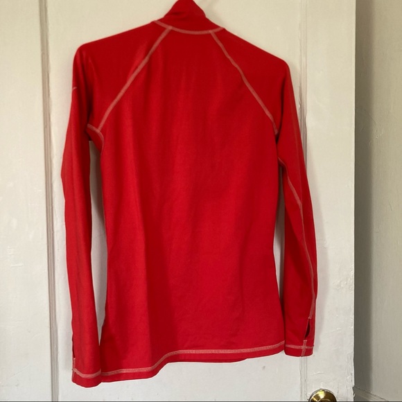 Nike Pro Dri Fit hot red Workout top - Picture 10 of 12